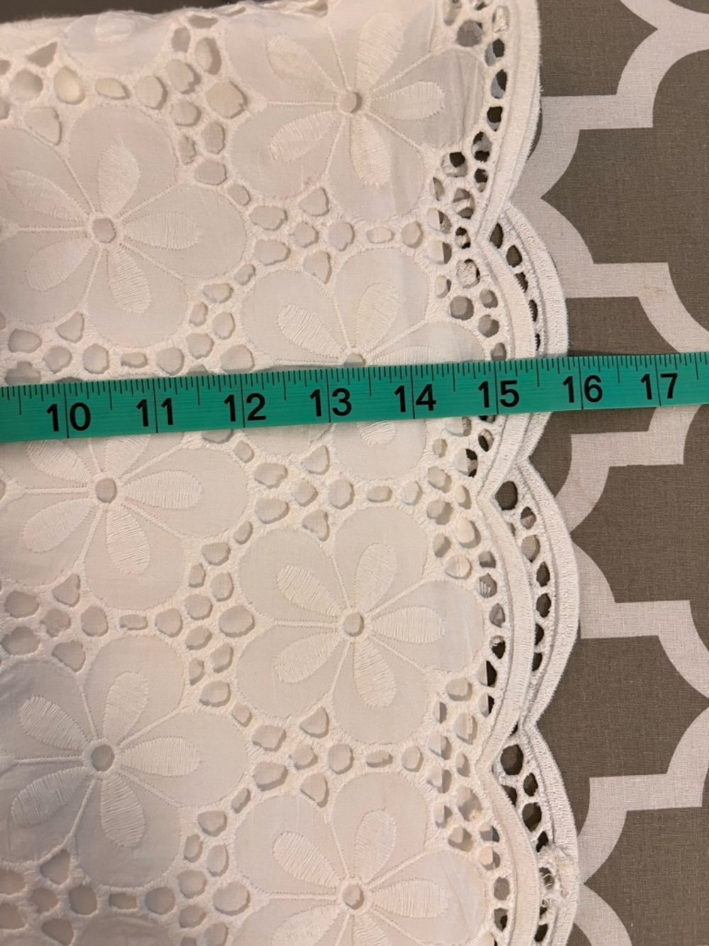 Lily Pulitzer White Floral Eyelet Mini Skirt - Picture 6 of 6